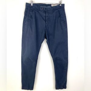 Novemb3r Kento Chinos Navy Blue